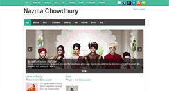 Desktop Screenshot of nazmachowdhury.com