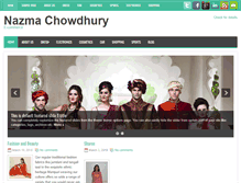 Tablet Screenshot of nazmachowdhury.com